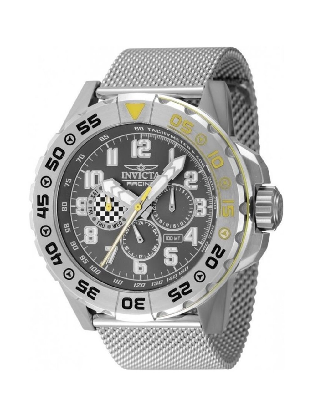 NWT Invicta Racing Quartz Black Dial Unisex Watch